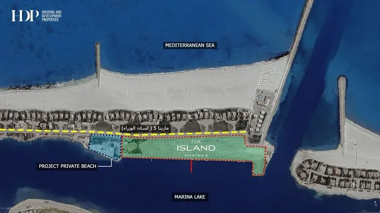 ذا ايلاند مارينا 5 الساحل الشمالي The Island Marina 5 2026 - 3
