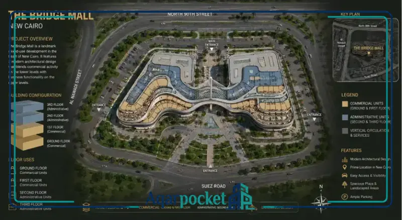 مول ذا بريدج التجمع الخامس 2026 The Bridge Mall New Cairo 10 مول ذا بريدج التجمع الخامس The Bridge Mall New Cairo