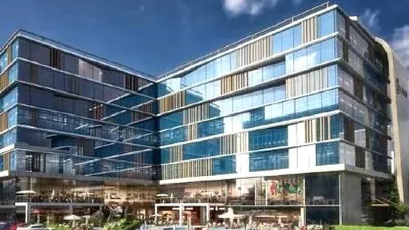 الواجهة الرئيسية لمول ايليفن العاصمة الإدارية Eleven Mall New Capital