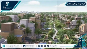 كمبوند كريسنت ووك التجمع السادس Crescent Walk Compound New Cairo