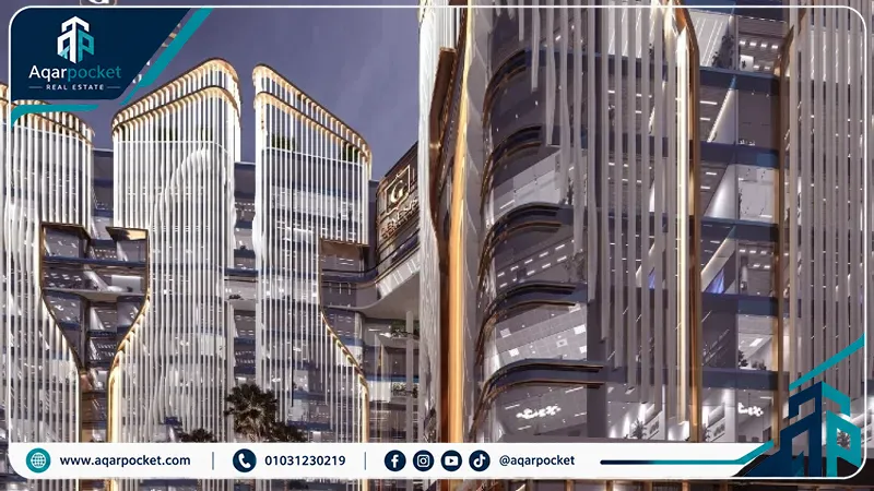 مول جينيسيس تاور العاصمة الإدارية 2026 Genesis Tower New Capital 4 توزيع الوحدات والمحلات التجارية في مول جينيسيس تاور العاصمة الإدارية Genesis Tower