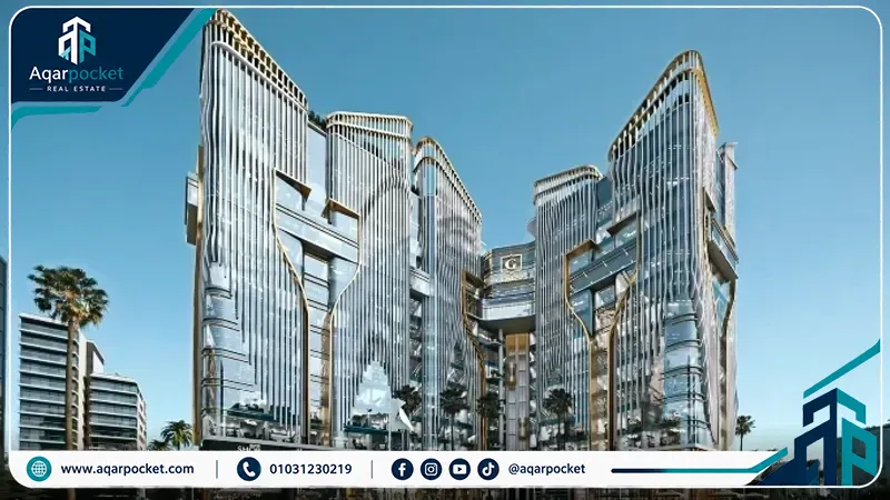مول جينيسيس تاور العاصمة الإدارية 2026 Genesis Tower New Capital 5 إطلالة بانورامية ساحرة على بلازا مول جينيسيس تاور العاصمة الإدارية Genesis Tower New Capital