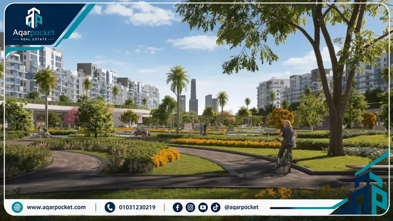كمبوند جيد بارك العاصمة الإدارية Jade Park New Capital 2 التصميم المعماري الفاخر للعمائر السكنية في كمبوند جيد بارك العاصمة الإدارية
