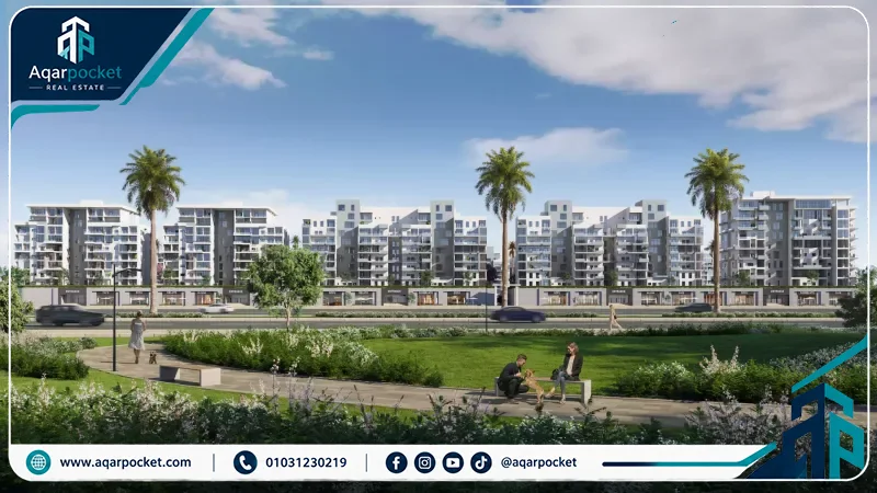 كمبوند جيد بارك العاصمة الإدارية Jade Park New Capital 4 البحيرات الصناعية والمساحات الخضراء داخل كمبوند جيد بارك العاصمة الإدارية