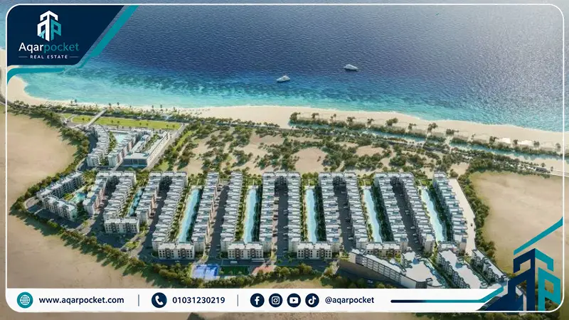 التصميم المعماري المتوسطي في قرية لوجانو الجلالة العين السخنة