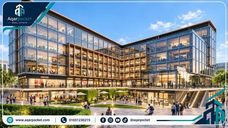 Mall Jeel Plaza New Cairo 2026 | by Arabco Developments 3 JEEL Plaza project by Arabco contemporary architectural design with curtain wall glazing