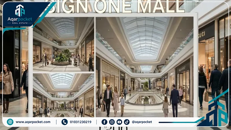 مول ساين وان العاصمة الإدارية 2026 Mall Sign One New Capital 6 خدمات ومرافق مول ساين وان العاصمة الإدارية والتصميم الداخلي