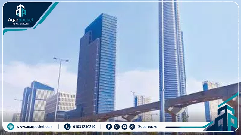 سيكستي ايكونيك تاور العاصمة الإدارية 2026 Sixty Iconic Tower New Capital 3 محيط منطقة الأعمال المركزية بجوار برج سيكستي ايكونيك تاور العاصمة الإدارية