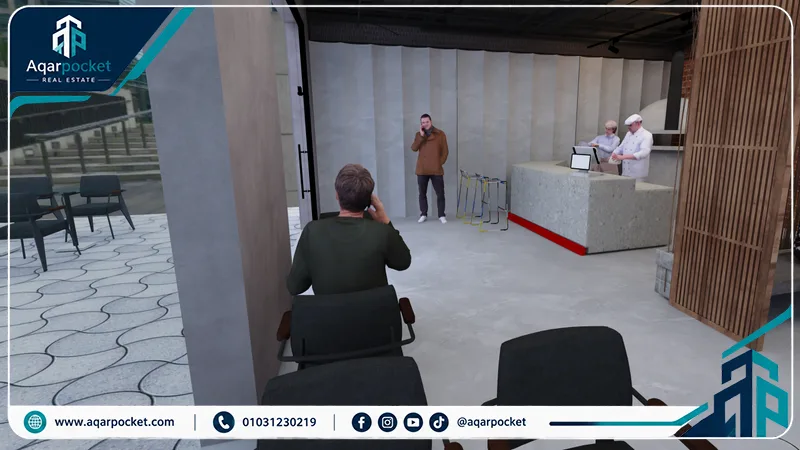 مول ذا لوفت داون تاون العاصمة الإدارية 2026 The Loft Downtown New Capital 2 التصميم الهندسي ثلاثي الأبعاد لمول ذا لوفت داون تاون The Loft Downtown New Capital